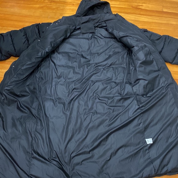 Long Black Puffer Jacket - Picture 4 of 8